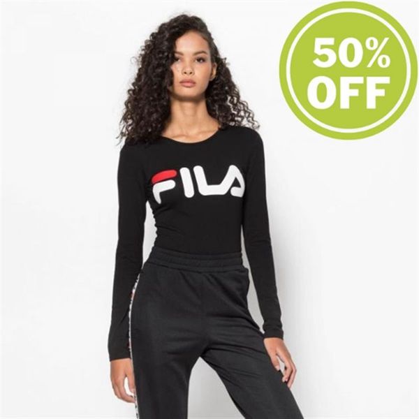 Fila Topy Damske Čierne - Yulia Body Backless Body Vypredaj - Slovakia 25079-BZNT